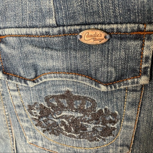 Candies Vintage denim MIDI skirt 1 - Picture 7 of 14